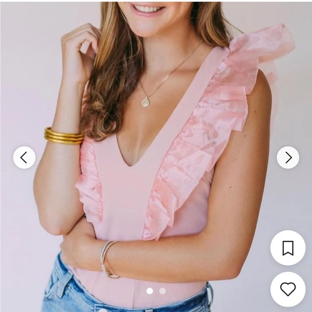 NWT Free People Paper Plates Bodysuit - Picture 1 of 9
